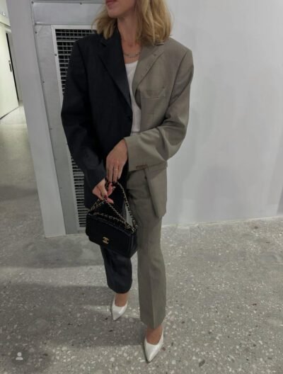 Grey Reworked split suit